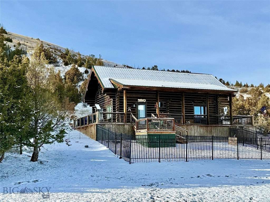 10 Acres of Residential Land with Home for Sale in Three Forks, Montana