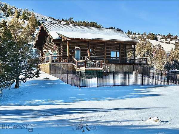 10 Acres of Residential Land with Home for Sale in Three Forks, Montana