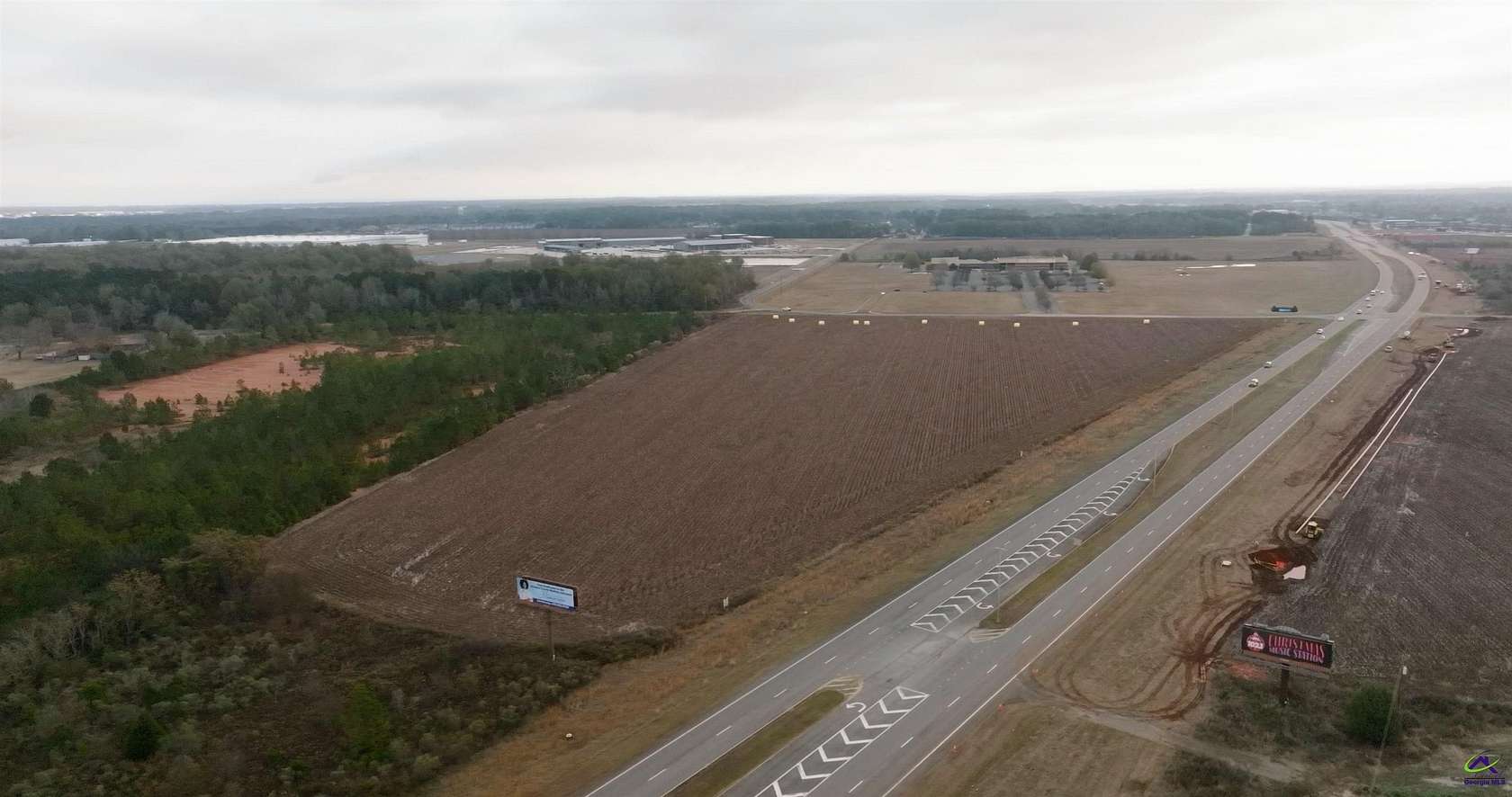 18.5 Acres of Mixed-Use Land for Sale in Warner Robins, Georgia