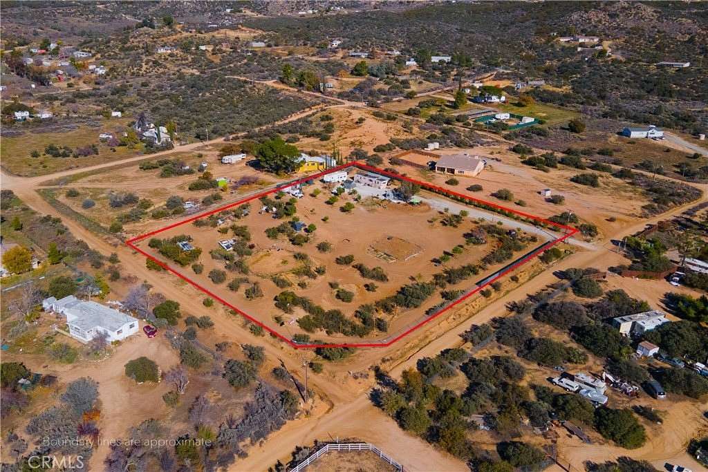 2.7 Acres of Residential Land with Home for Sale in Anza, California