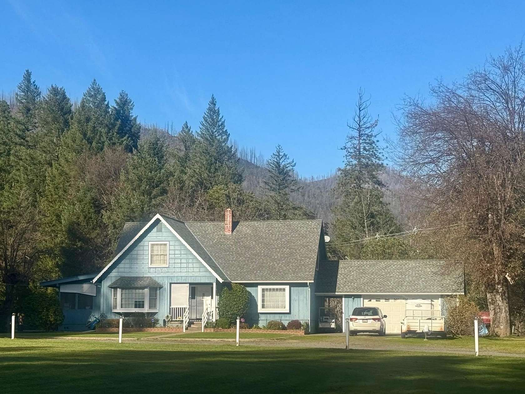 11.5 Acres of Land with Home for Sale in Happy Camp, California