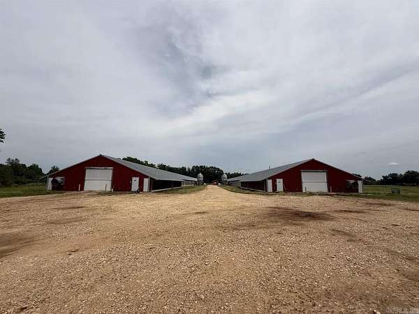 76.4 Acres of Agricultural Land with Home for Sale in McCaskill, Arkansas