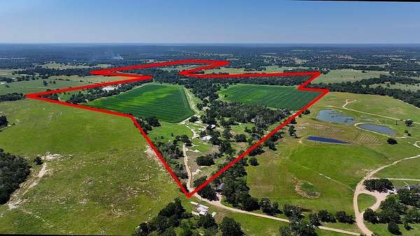205 Acres of Land with Home for Sale in Winchester, Texas