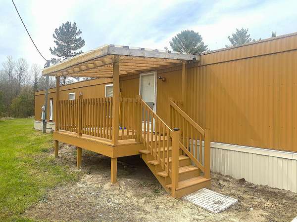 55.3 Acres of Recreational Land with Home for Sale in Luzerne, Michigan