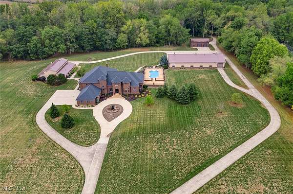 28.6 Acres of Recreational Land with Home for Auction in Ashland, Ohio