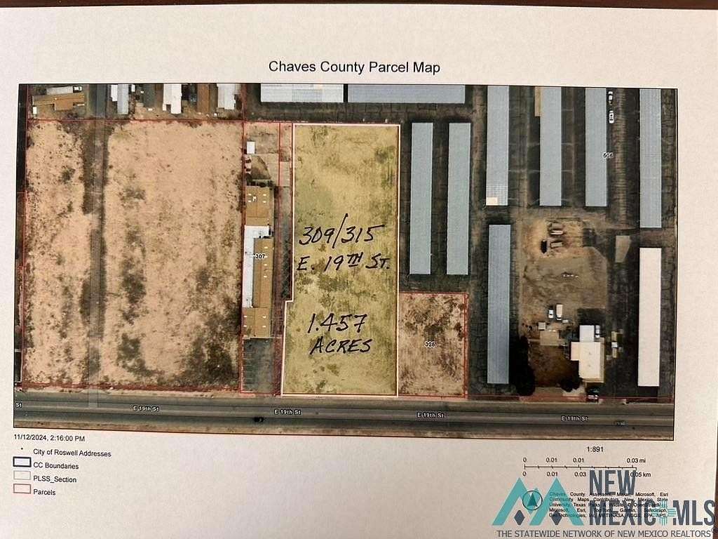 1.46 Acres of Commercial Land for Sale in Roswell, New Mexico