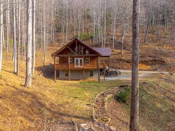 1.5 Acres of Land with Home for Sale in Sylva, North Carolina