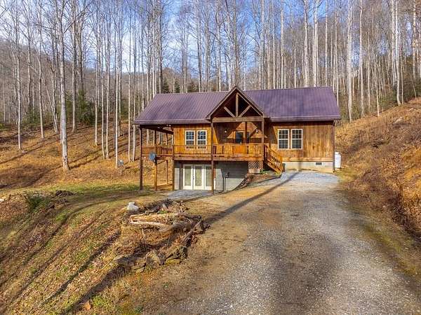 1.5 Acres of Land with Home for Sale in Sylva, North Carolina