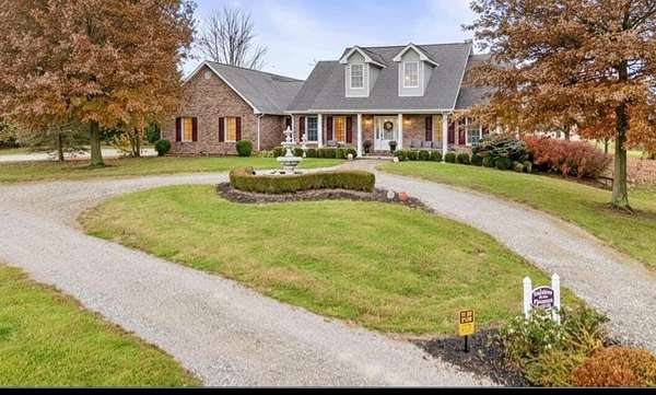 10.4 Acres of Recreational Land with Home for Sale in Versailles, Indiana