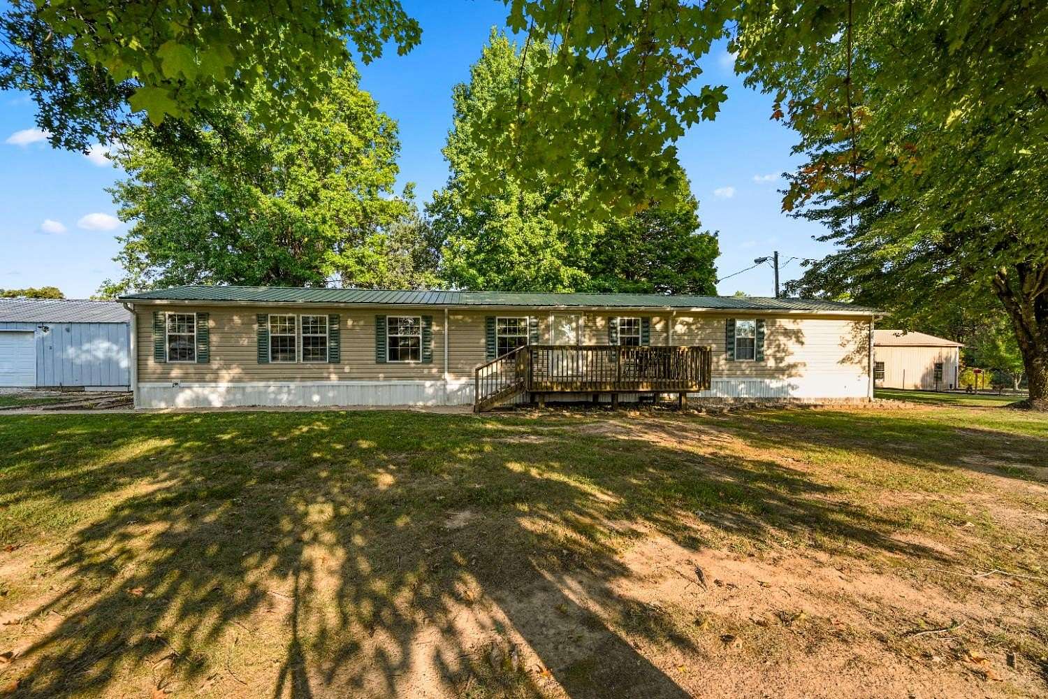 4.88 Acres of Residential Land with Home for Sale in Moores Hill, Indiana