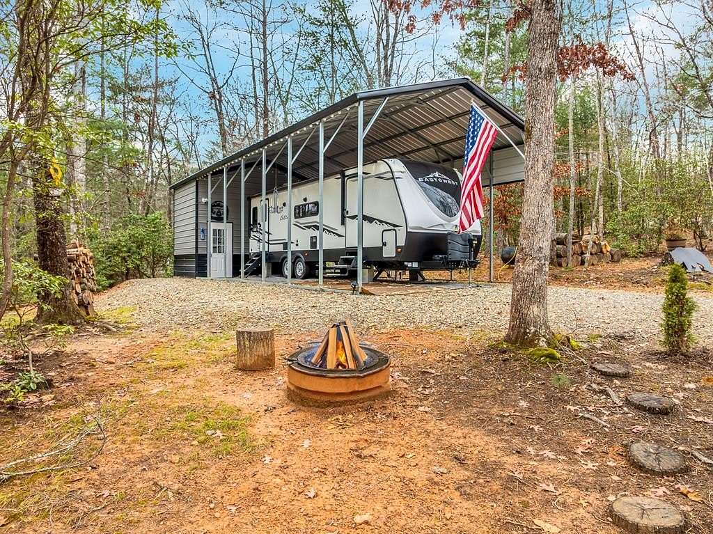 1.55 Acres of Land with Home for Sale in Blairsville, Georgia