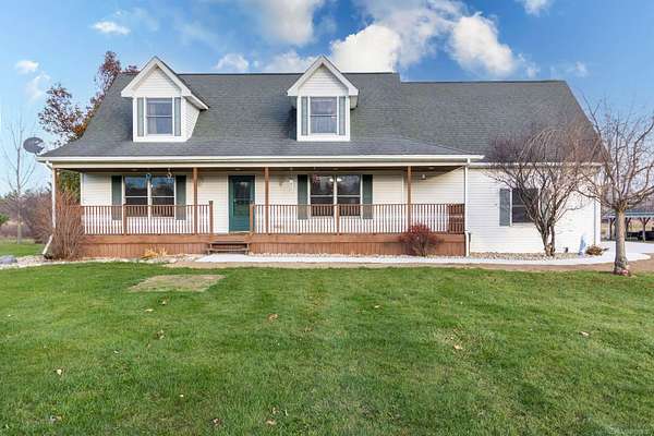 6.74 Acres of Residential Land with Home for Sale in Columbus, Michigan