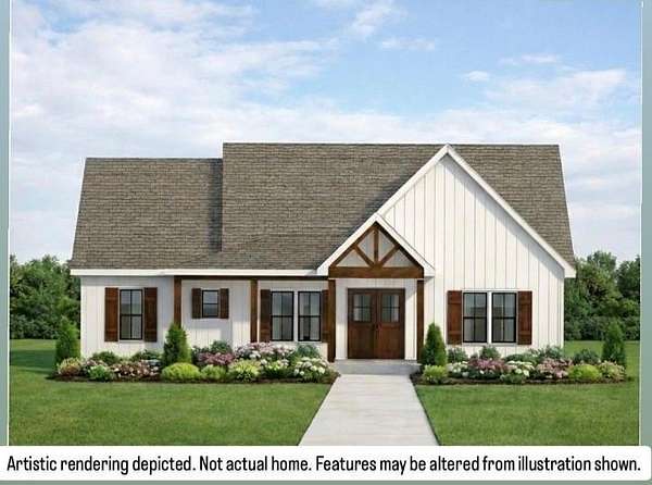 3.76 Acres of Land with Home for Sale in Salem, Alabama