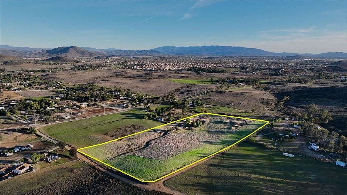 9 Acres of Land for Sale in Menifee, California