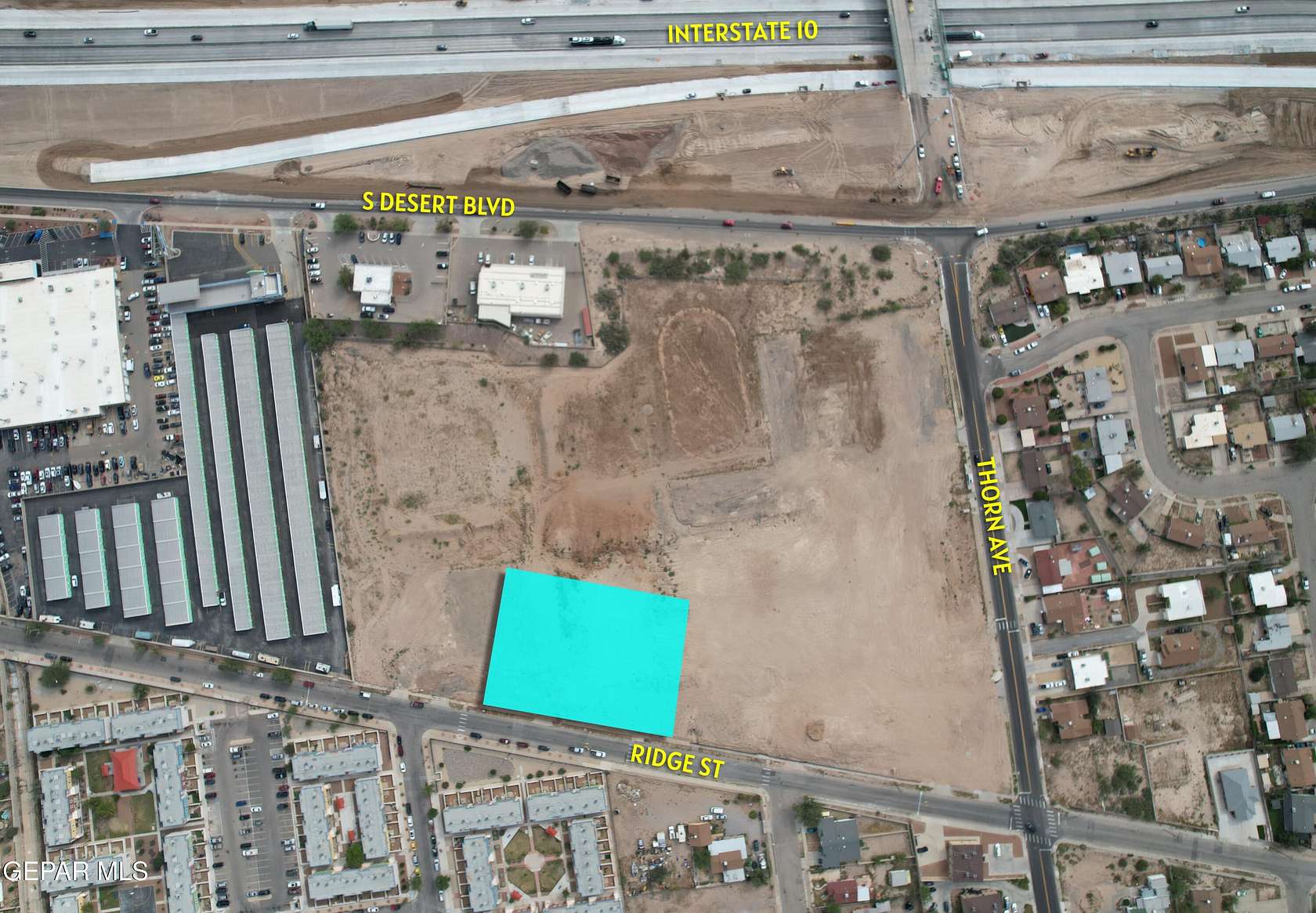 1.2 Acres of Commercial Land for Sale in El Paso, Texas