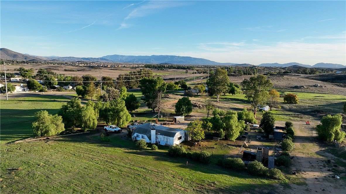 4.54 Acres of Land with Home for Sale in Menifee, California