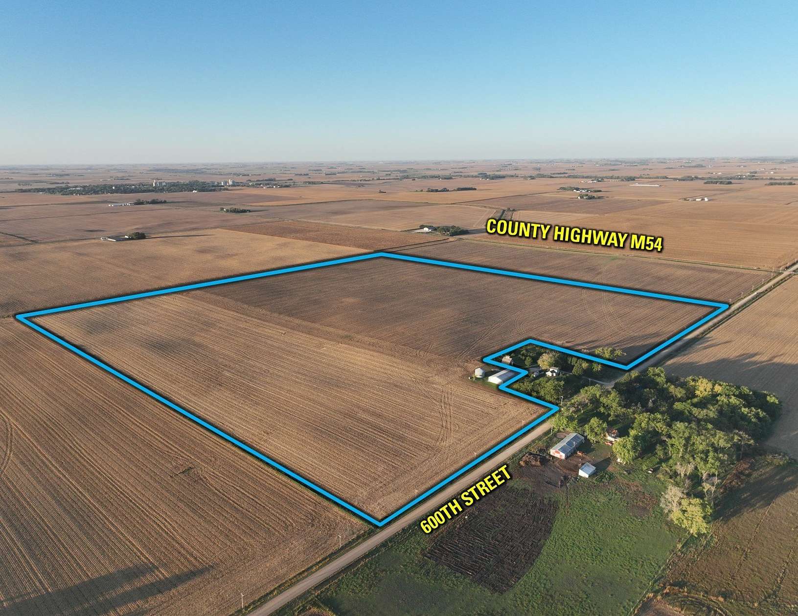 118 Acres of Agricultural Land for Auction in Storm Lake, Iowa
