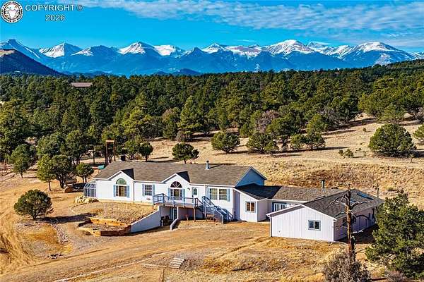 10.4 Acres of Land with Home for Sale in Cotopaxi, Colorado