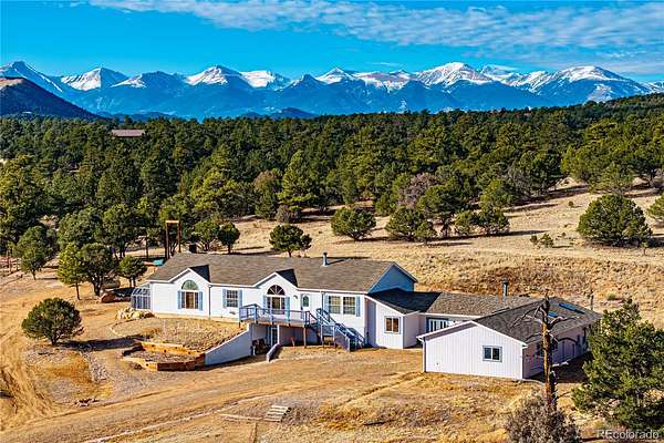 10.4 Acres of Land with Home for Sale in Cotopaxi, Colorado