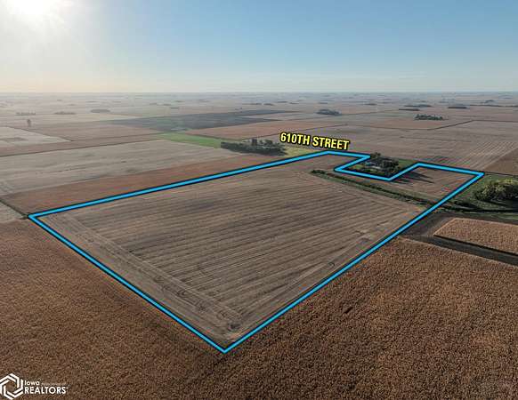 74.2 Acres of Agricultural Land for Sale in Newell, Iowa