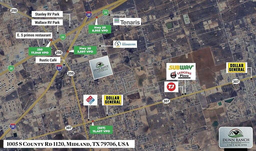 4.34 Acres of Improved Commercial Land for Sale in Midland, Texas