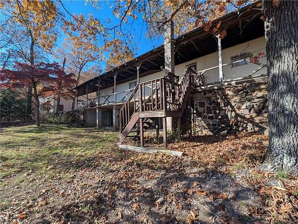 9.1 Acres of Residential Land with Home for Sale in Marble Falls Township, Arkansas