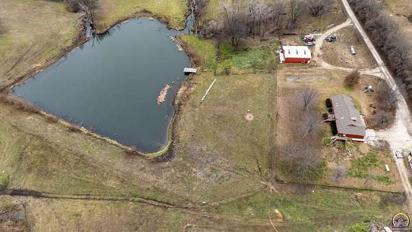 17.5 Acres of Recreational Land with Home for Sale in Holton, Kansas