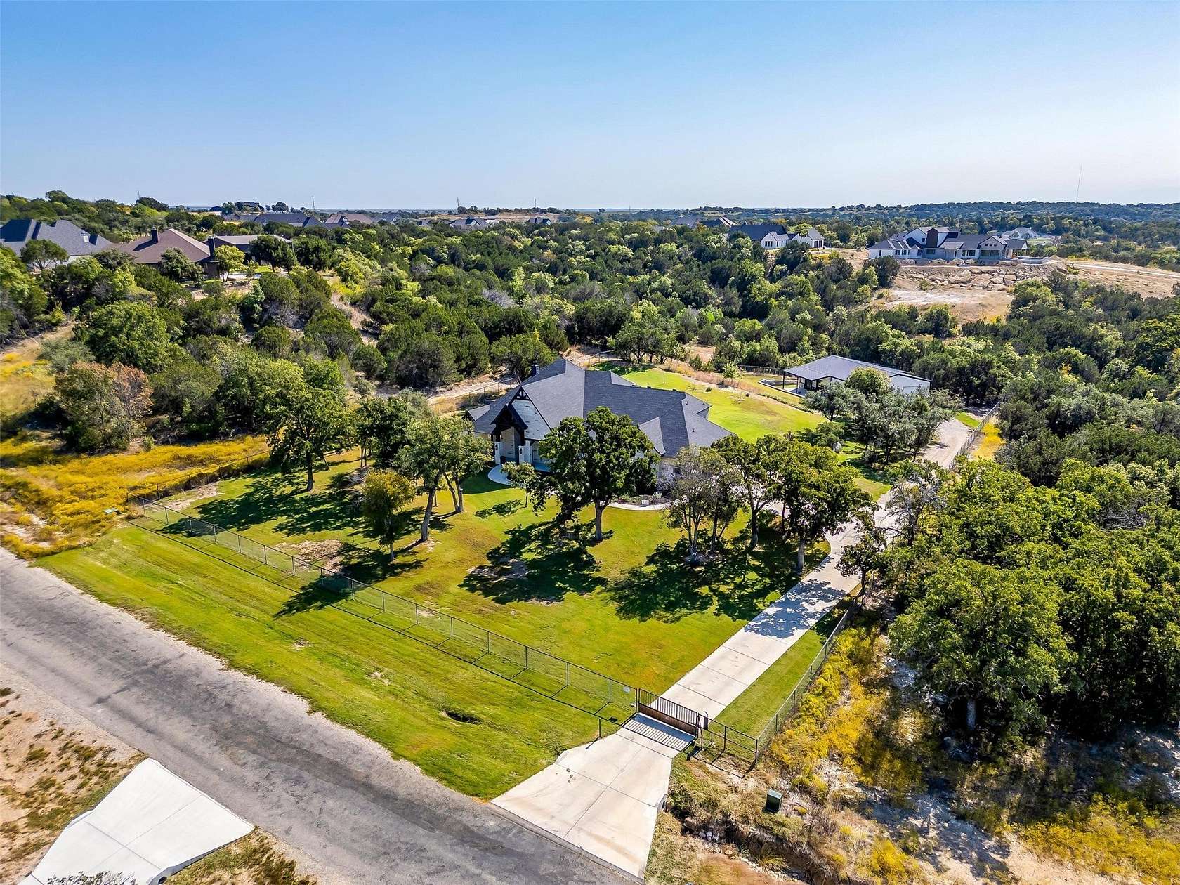 2 Acres of Land with Home for Sale in Weatherford, Texas