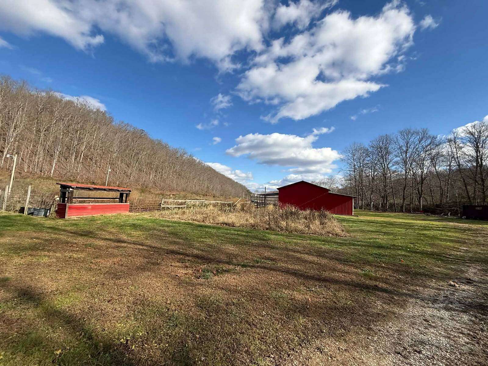 98 Acres of Land with Home for Sale in Greenup, Kentucky