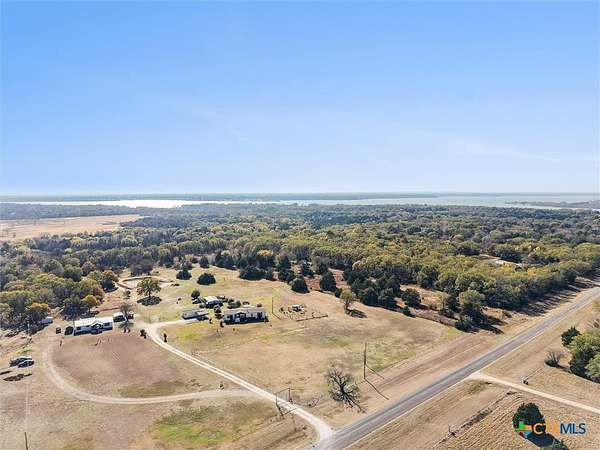 6.53 Acres of Residential Land with Home for Sale in Blooming Grove, Texas