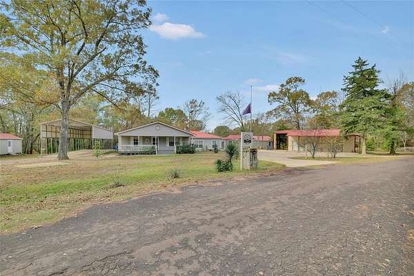 2 Acres of Residential Land with Home for Sale in Yantis, Texas