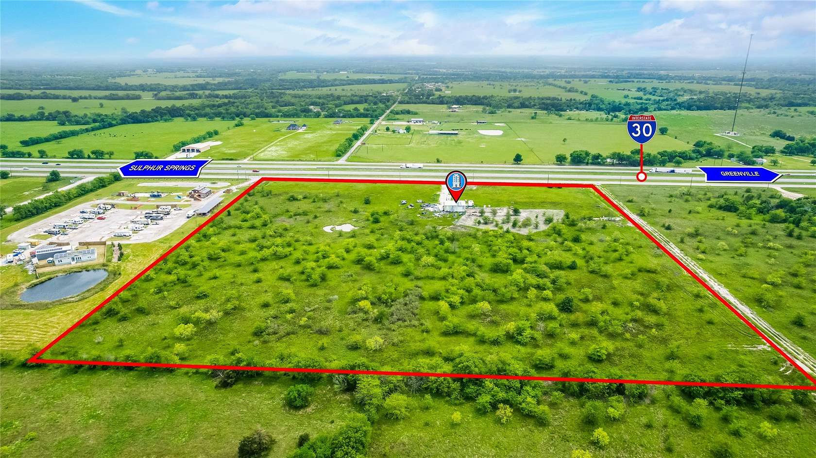 20 Acres of Land for Sale in Campbell, Texas