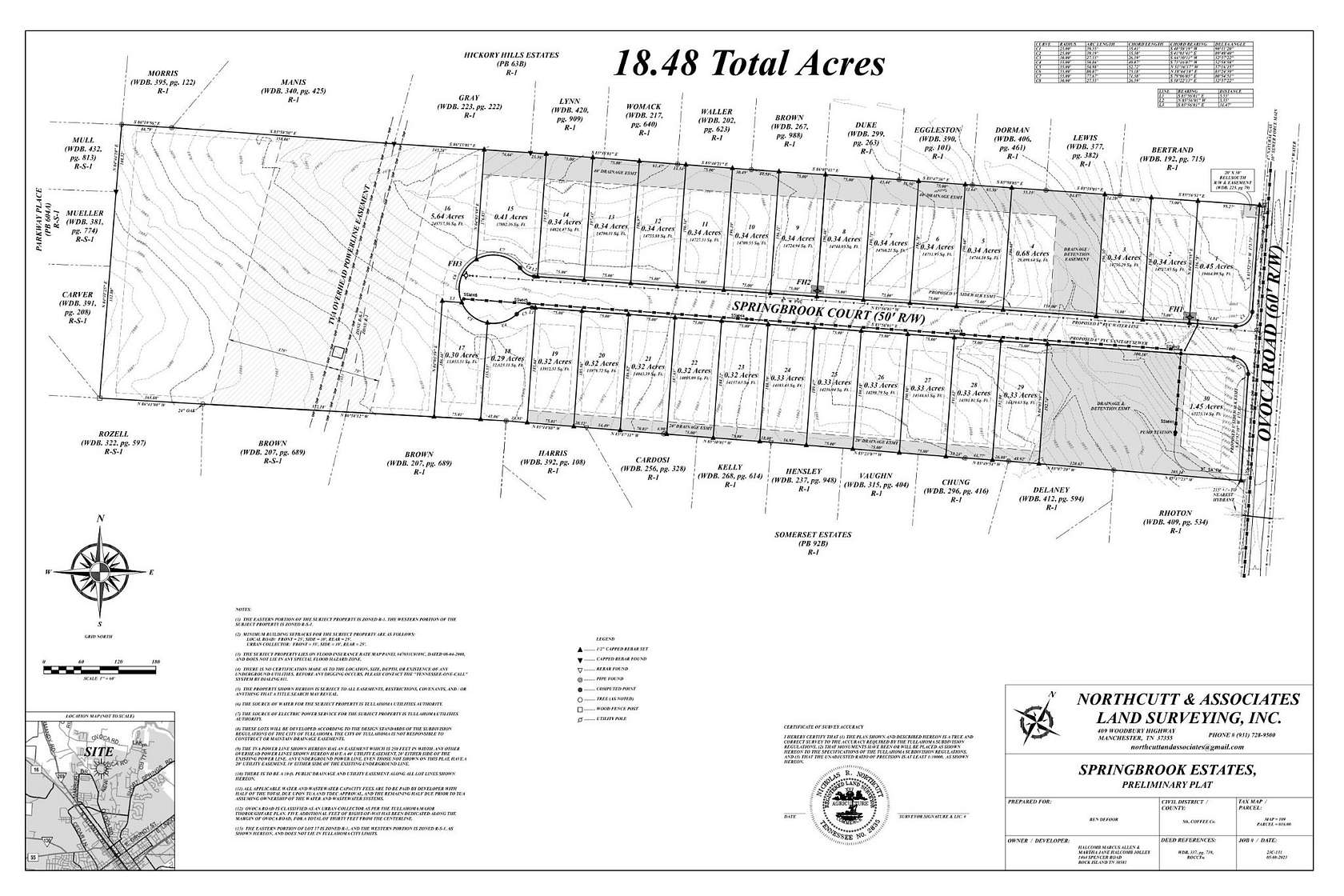 12.8 Acres of Land for Sale in Tullahoma, Tennessee