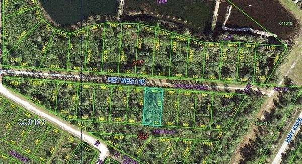 0.5 Acres of Residential Land for Sale in Indian Lake Estates, Florida