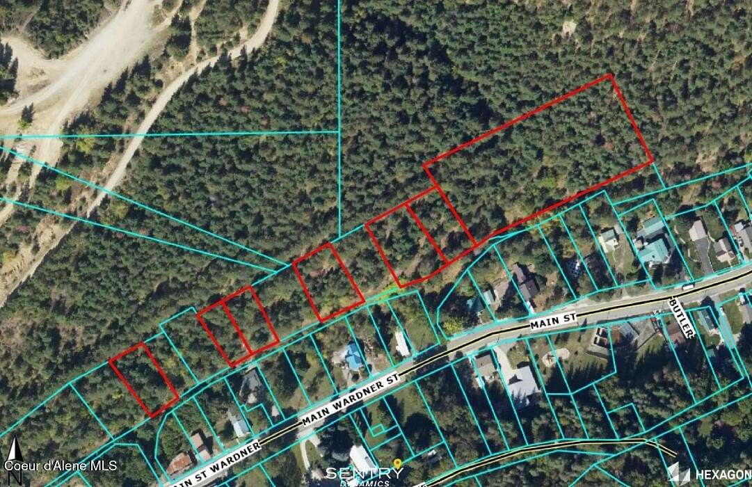 3.38 Acres of Residential Land for Sale in Wardner, Idaho
