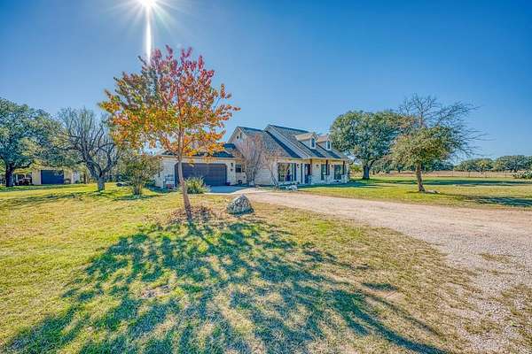 9.53 Acres of Land with Home for Sale in Burnet, Texas