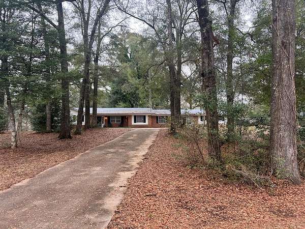 62 Acres of Recreational Land with Home for Sale in Midland City, Alabama