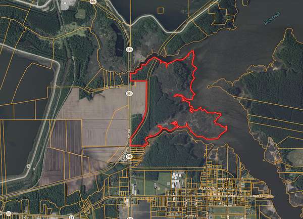 168 Acres of Recreational Land & Farm for Sale in Aurora, North Carolina