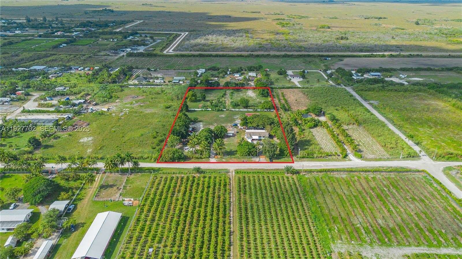 4.55 Acres of Residential Land with Home for Sale in Miami, Florida