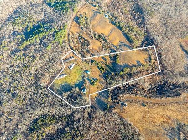 19 Acres of Land with Home for Sale in Pinnacle, North Carolina