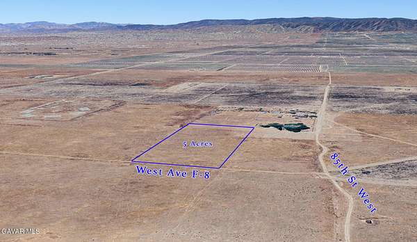 5 Acres of Land for Sale in Lancaster, California