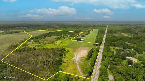 3.29 Acres of Residential Land for Sale in Oak Hill, Florida