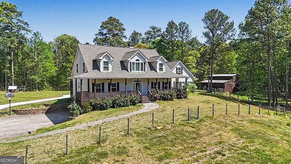 5.26 Acres of Land with Home for Sale in Taylorsville, Georgia