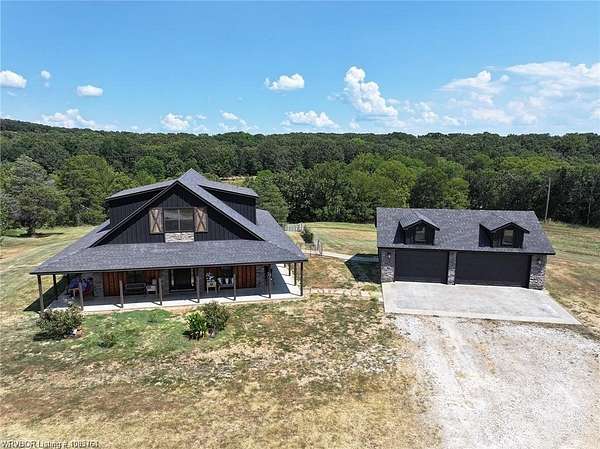 5 Acres of Residential Land with Home for Sale in Vian, Oklahoma