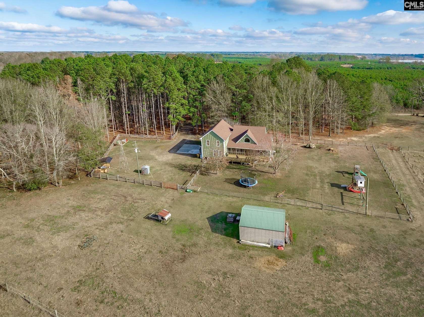34.5 Acres of Agricultural Land with Home for Sale in Monetta, South Carolina