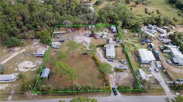 1.69 Acres of Residential Land with Home for Sale in North Fort Myers, Florida