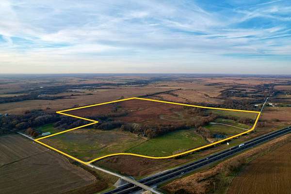 128 Acres of Recreational Land & Farm for Sale in Emporia, Kansas