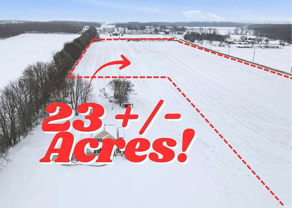 23 Acres of Agricultural Land for Sale in Warsaw, Indiana