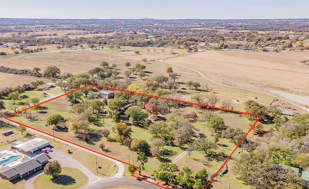 5.33 Acres of Residential Land with Home for Sale in Springtown, Texas