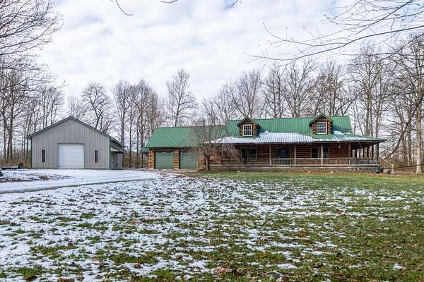 11.8 Acres of Land with Home for Auction in Woodstock, Ohio